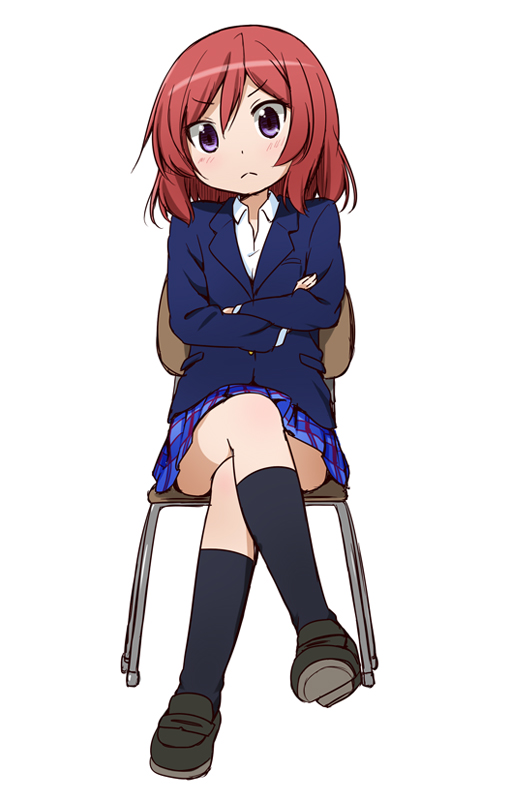 nishikino maki (love live! and 1 more) drawn by miyako_hito