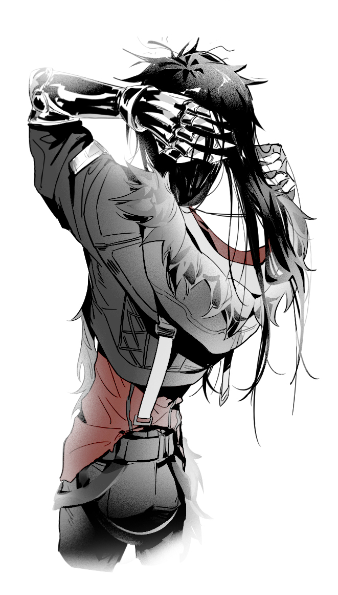 vincent valentine (final fantasy and 2 more) drawn by lily_(shio1006)