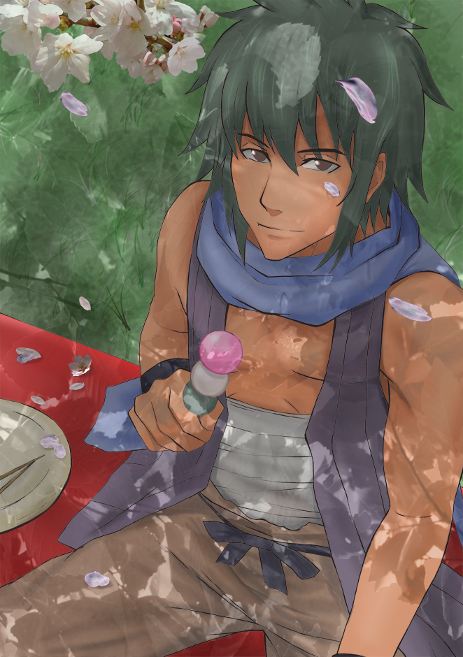 rinji (naruto and 1 more) drawn by heliodor