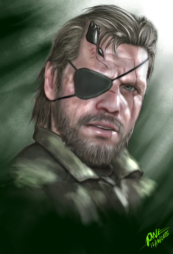 venom snake (metal gear and 1 more) drawn by paul_william_m._cuison
