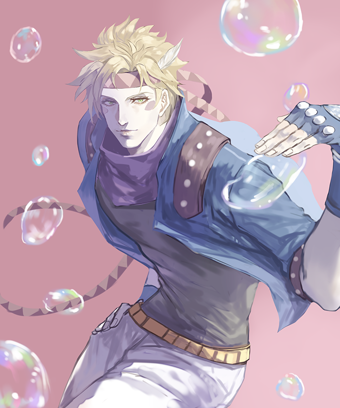 caesar anthonio zeppeli (jojo no kimyou na bouken and 1 more) drawn by yepnean