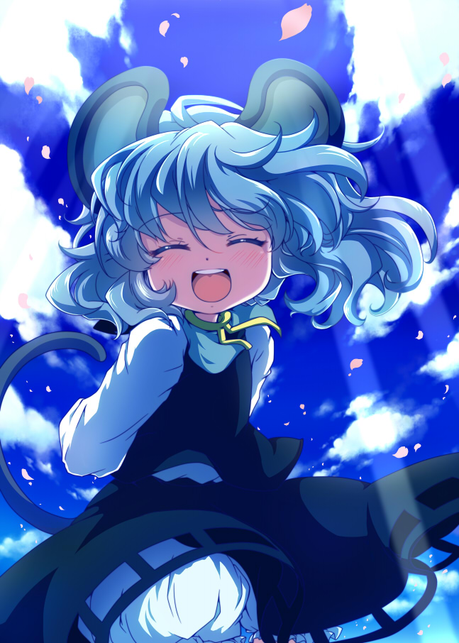 nazrin (touhou) drawn by iris_anemone
