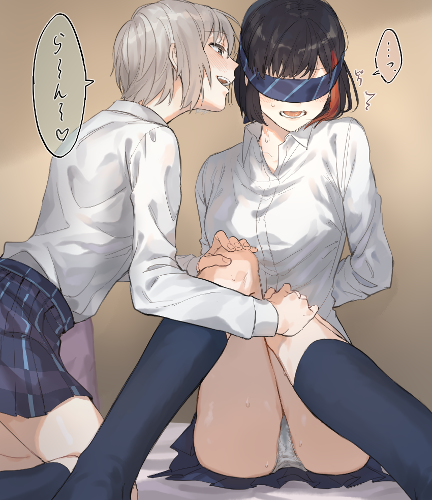 mitake ran and aoba moca (bang dream!) drawn by toukyuu