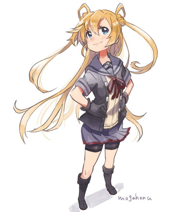 abukuma and abukuma kai ni (kantai collection) drawn by mogamiya_honu