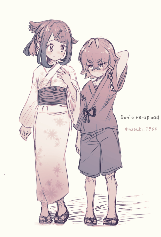 liko and dot (pokemon and 1 more) drawn by mutsuki_(tsugaidanuki)