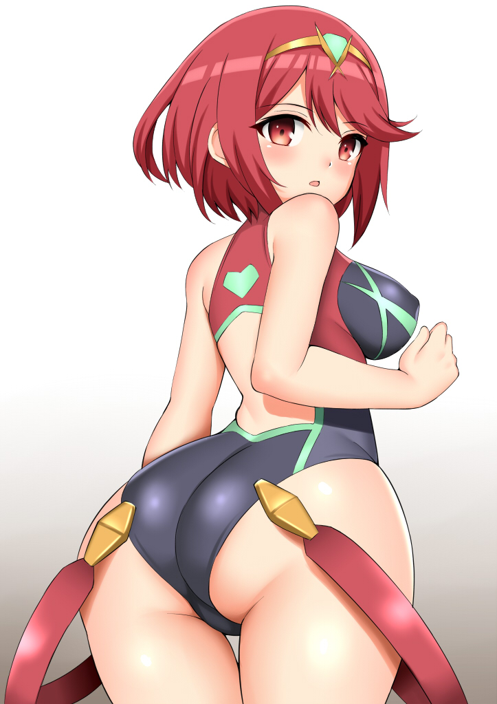 pyra (xenoblade chronicles and 1 more) drawn by toshishikisai