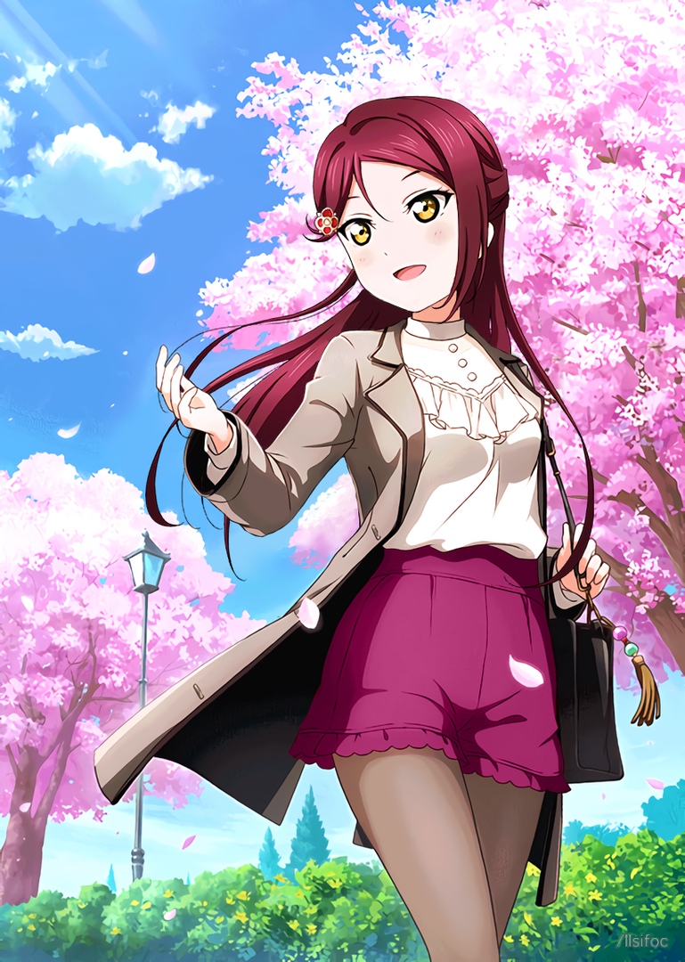sakurauchi riko (love live! and 1 more) drawn by ink_(pixiv25450915)