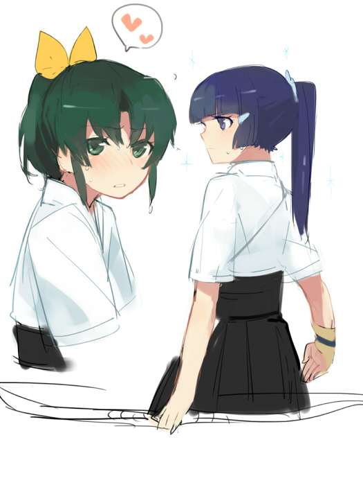 midorikawa nao and aoki reika (precure and 1 more) drawn by yomosaka