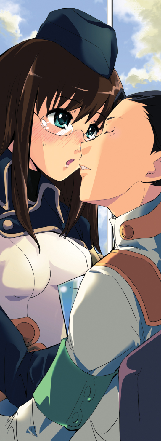 rossiu adai and kinon bachika (tengen toppa gurren lagann) drawn by soyoking