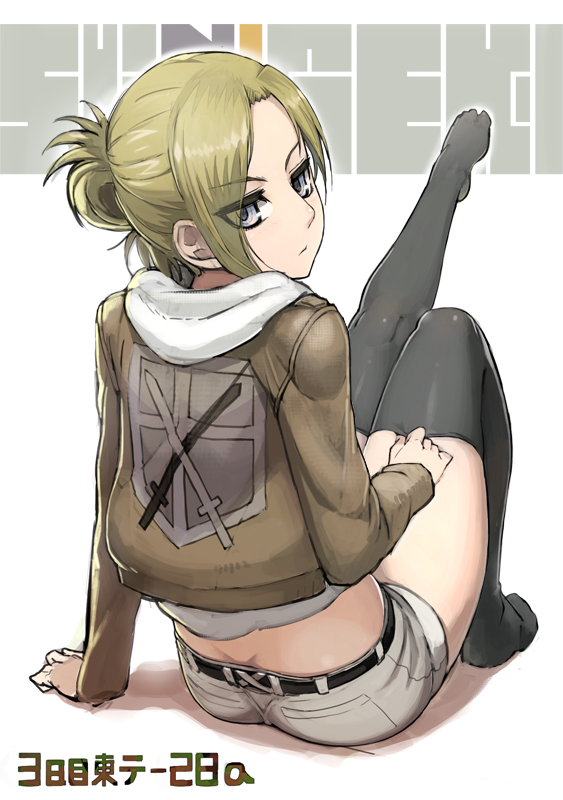 annie leonhart (shingeki no kyojin) drawn by namaniku_atk