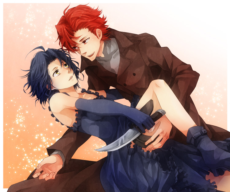 chane laforet and claire stanfield (baccano!) drawn by kamu_(camui)