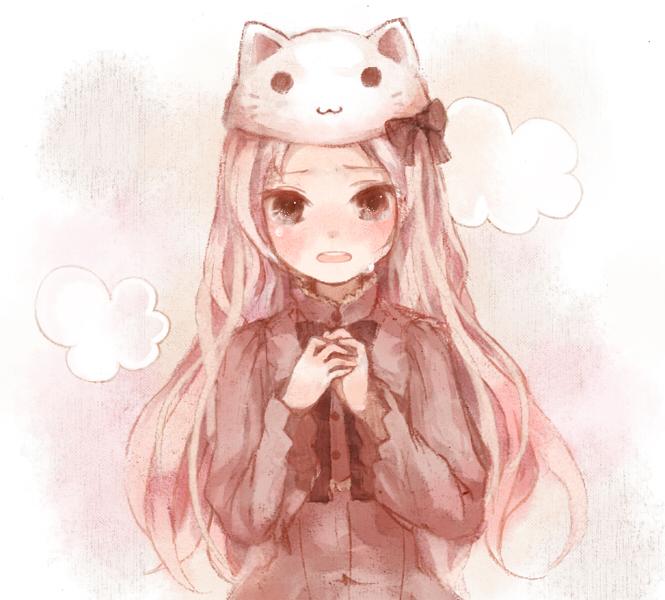 megurine luka (vocaloid and 1 more) drawn by mikanniro