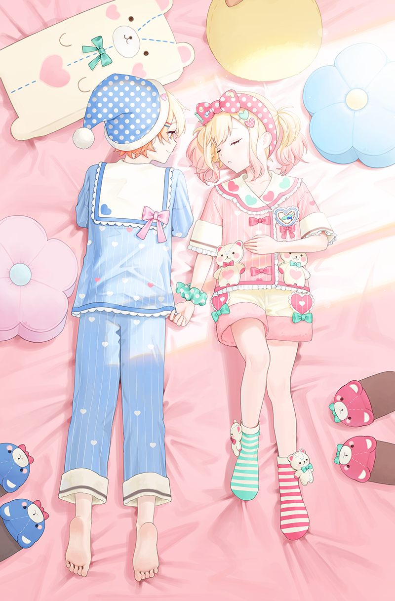 tenma tsukasa and tenma saki (project sekai) drawn by 2_(tsvf3235)
