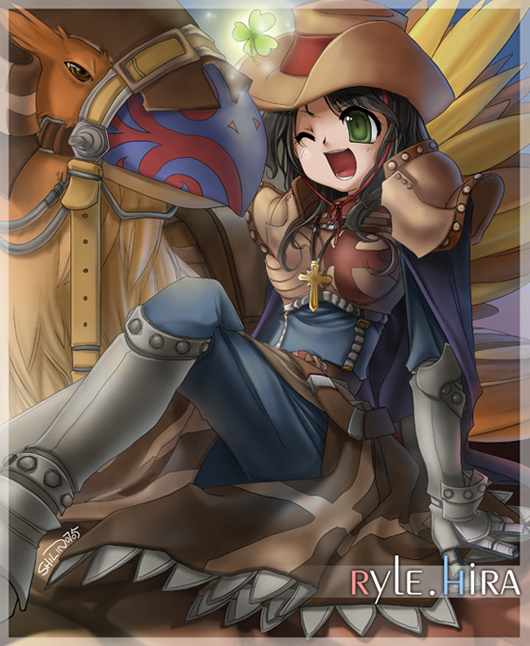 crusader and peco peco (original and 1 more) drawn by shilin