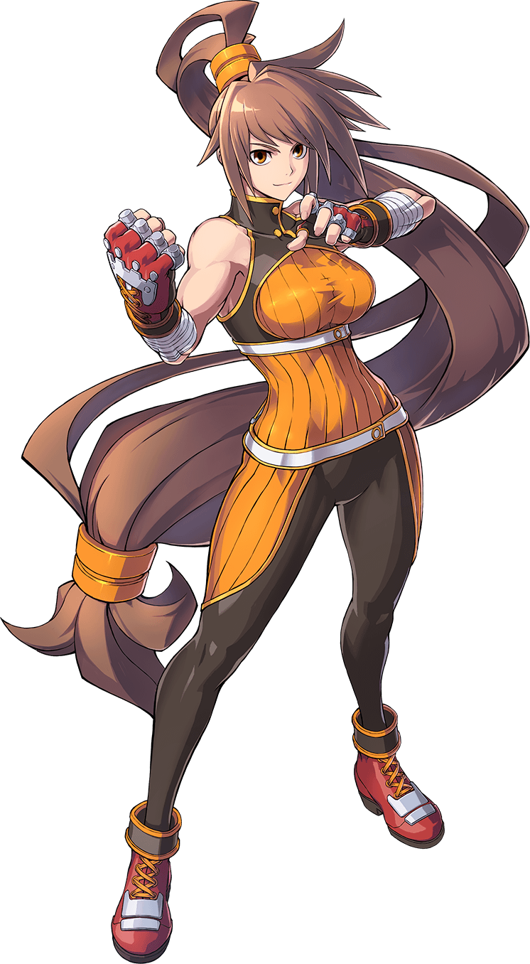 female fighter and female striker (dungeon and fighter and 1 more)