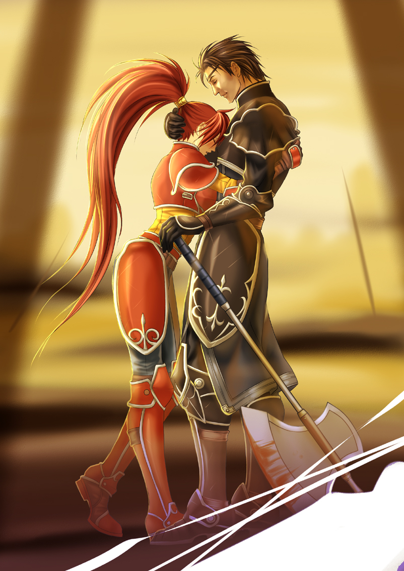 jill and haar (fire emblem and 1 more) drawn by yukopin