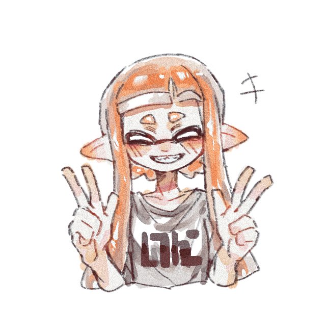 inkling player character, inkling girl, and kaori (splatoon) drawn by gucandiyi52092