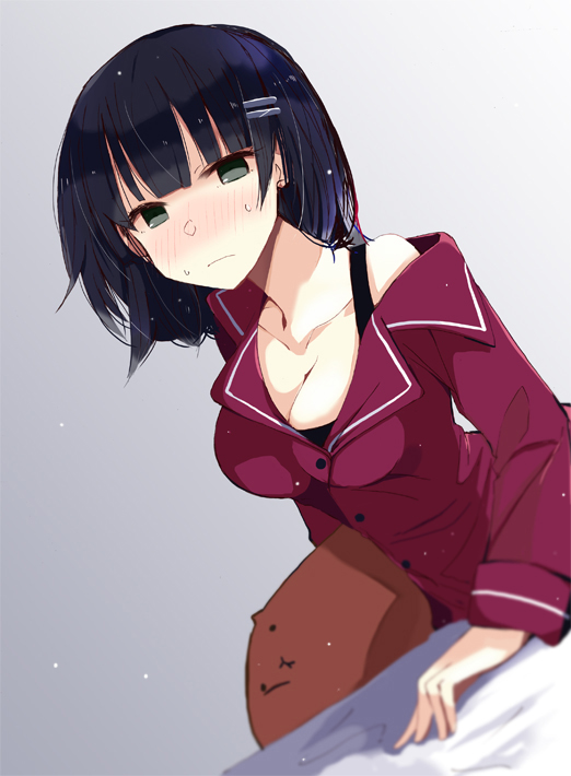kirigaya suguha and capybara-san (sword art online) drawn by sukima_(crie)