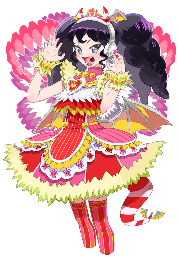 gaaruru (pretty series and 1 more) drawn by moudoku_(decopon3rd)
