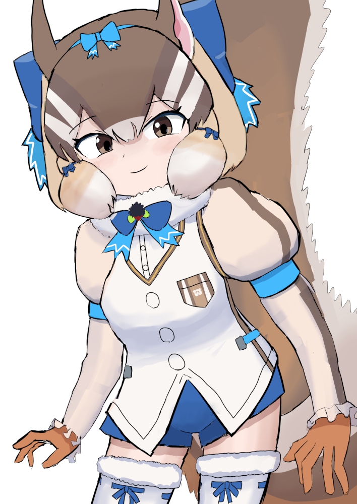 siberian chipmunk (kemono friends and 1 more) drawn by wellwich