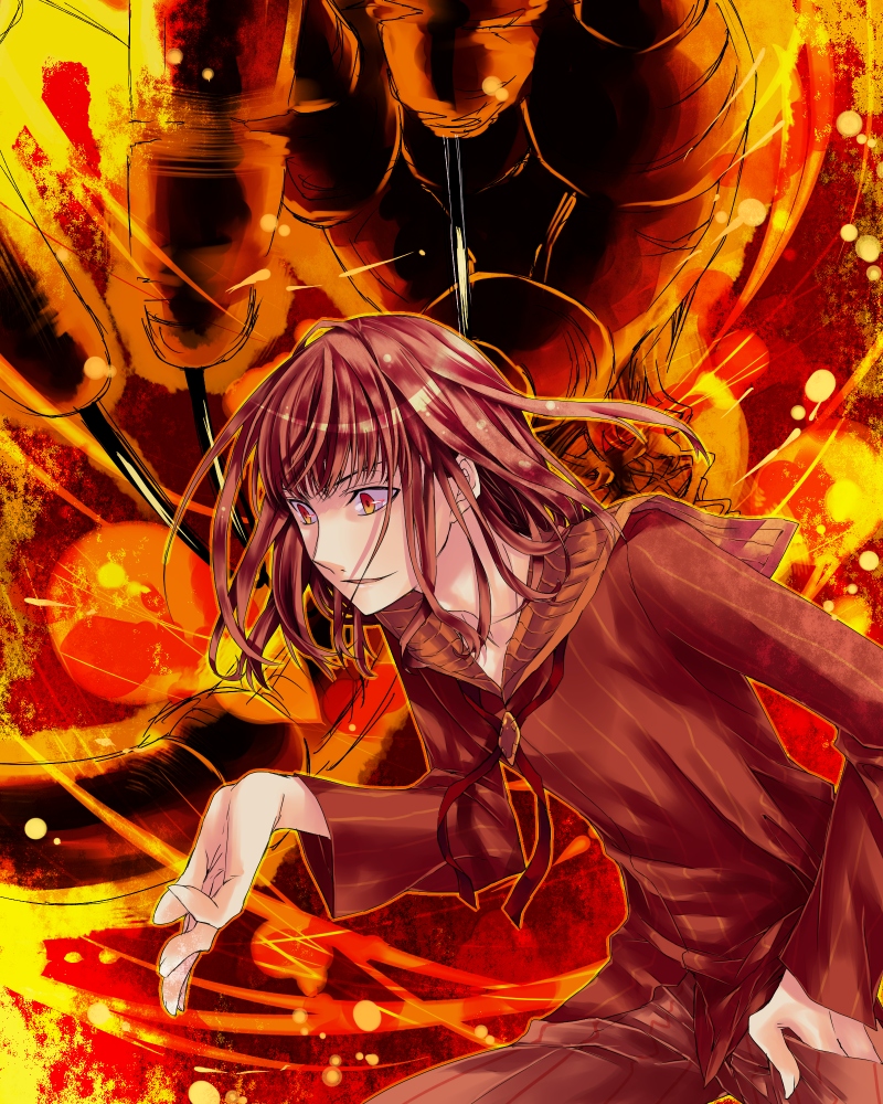 fiamma of the right (toaru majutsu no index and 1 more) drawn by naridon