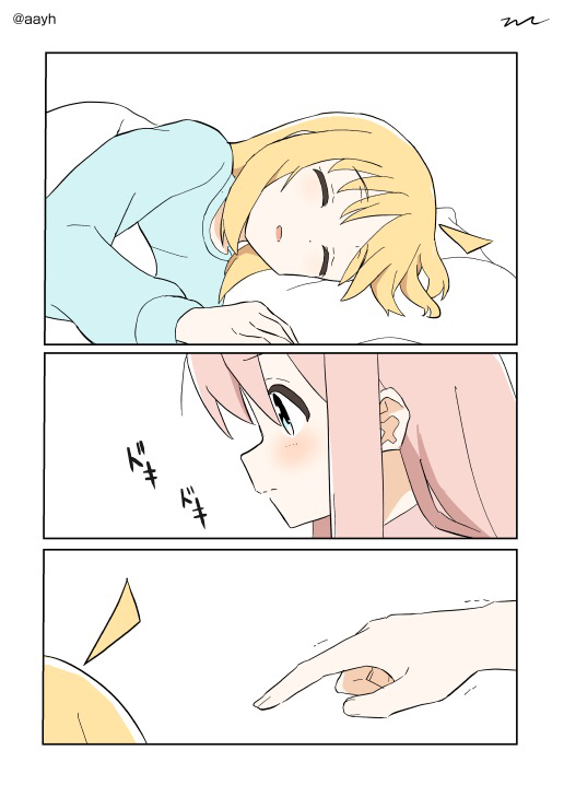 gotoh hitori and ijichi nijika (bocchi the rock!) drawn by aayh