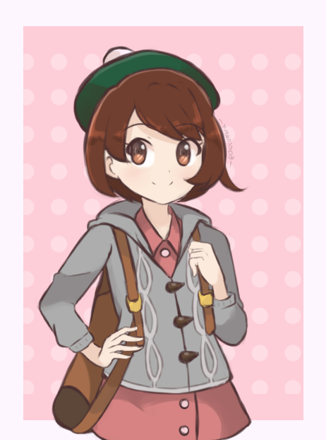 gloria (pokemon and 1 more) drawn by chocomiru
