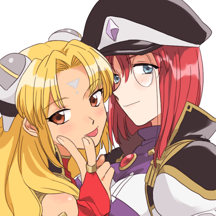 ranpha franboise and forte stollen (galaxy angel) drawn by hakinikui_kutsu_no_mise