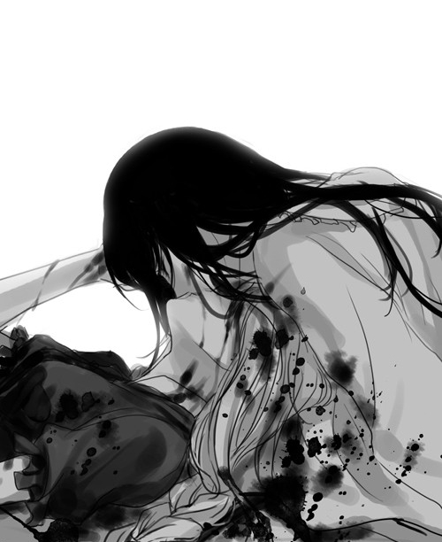 houraisan kaguya and yagokoro eirin (touhou) drawn by irua