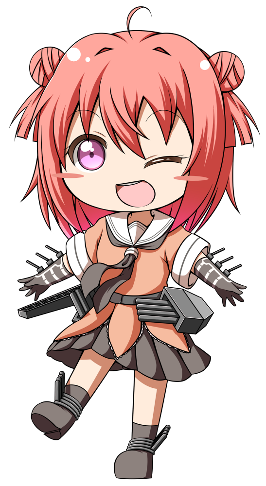 naka and akaza akari (kantai collection and 1 more) drawn by gurande_(g-size)