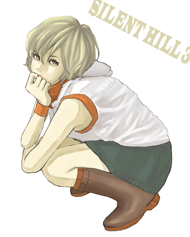 heather mason (silent hill and 1 more) drawn by haruki-yasuda