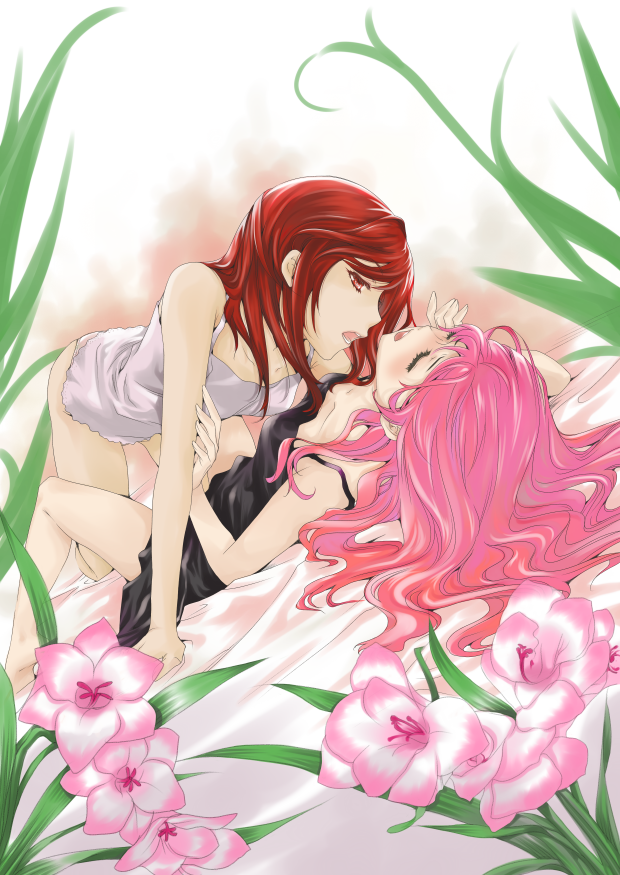 ploy and ice (original) drawn by ratana_satis