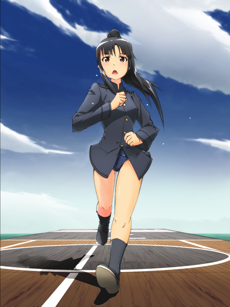 hattori shizuka (world witches series and 1 more) drawn by kaya_(nari1-24)