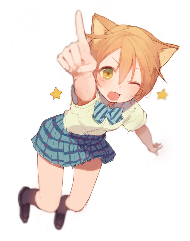 hoshizora rin (love live! and 1 more) drawn by kitada_mo