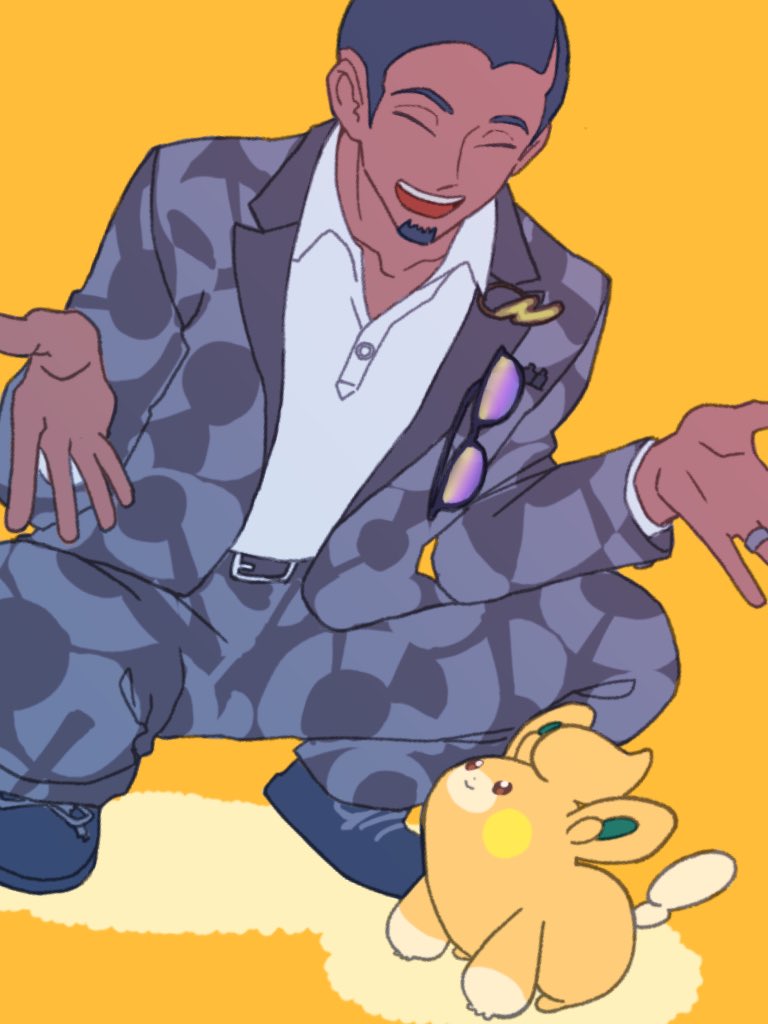 pawmi and salvatore (pokemon and 1 more) drawn by dasimaki510