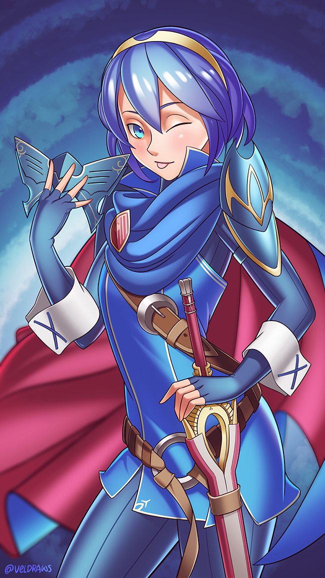 lucina (fire emblem and 1 more) drawn by velladonna