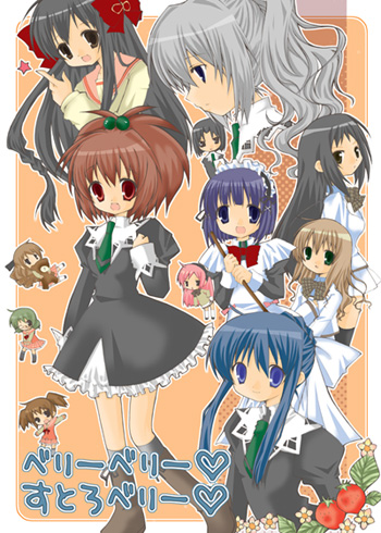 aoi nagisa, suzumi tamao, hanazono shizuma, nanto yaya, minamoto chikaru, and 2 more (strawberry panic!)