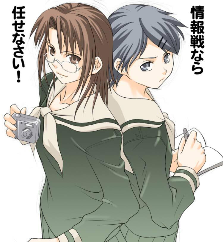 takeshima tsutako and yamaguchi mami (maria-sama ga miteru)