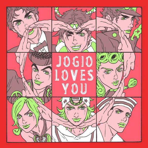 joseph joestar, kujo jotaro, kujo jolyne, giorno giovanna, jonathan joestar, and 2 more (jojo no kimyou na bouken and 8 more) drawn by marion-ville