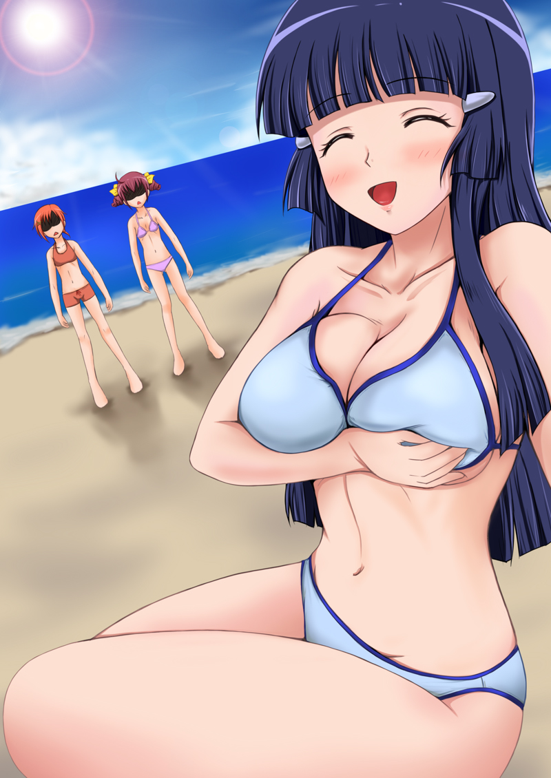 aoki reika, hino akane, and hoshizora miyuki (precure and 1 more) drawn by fuuma_nagi
