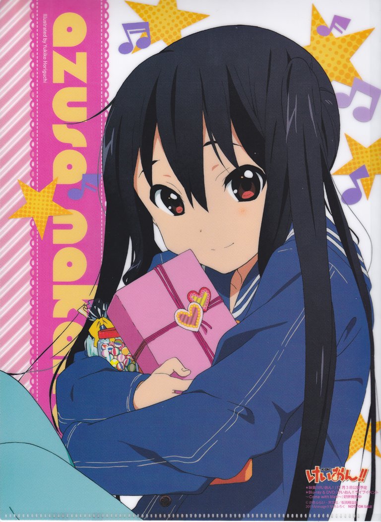 nakano azusa (k-on! and 1 more) drawn by horiguchi_yukiko