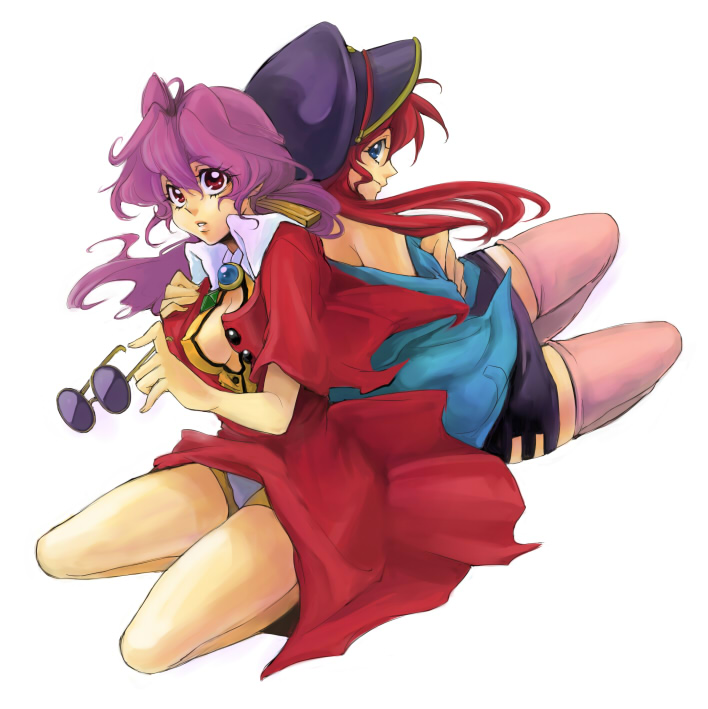 chocolate misu and tira misu (bakuretsu hunters) drawn by ai_kent