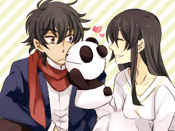 setsuna f. seiei and marina ismail (gundam and 1 more) drawn by kazura_sakura