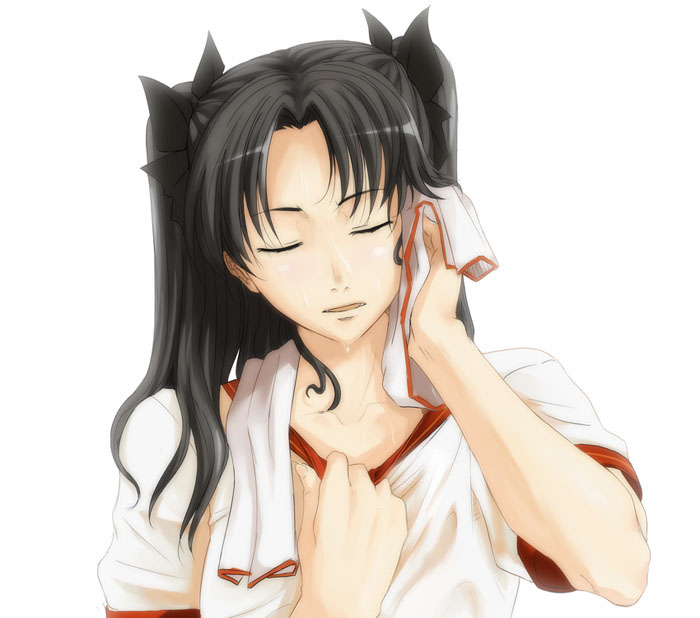 tohsaka rin (fate and 1 more) drawn by nazo_kichi