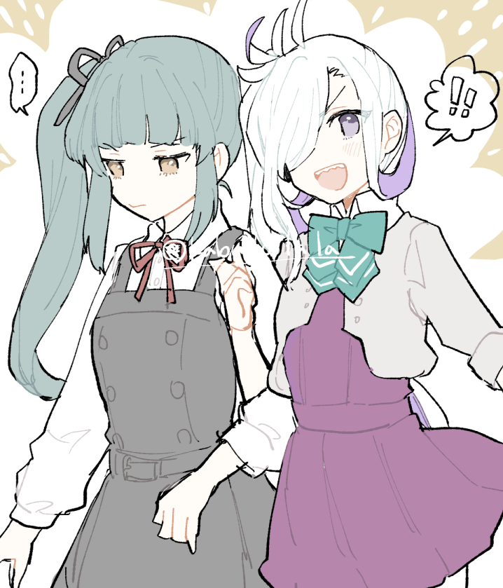 kasumi, kasumi kai ni, asashimo, and asashimo kai ni (kantai collection) drawn by kobayashi_kabura