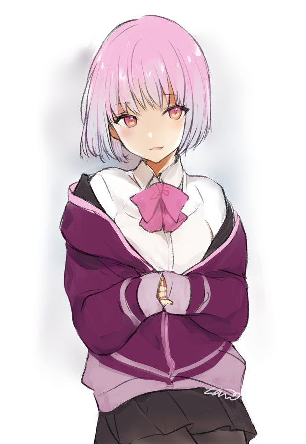 shinjou akane (gridman universe and 1 more) drawn by lpip