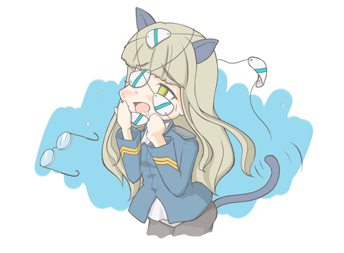 perrine h. clostermann (world witches series and 1 more) drawn by lin_(linkf)