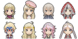 nina, ophelia, velouria, soleil, siegbert, and 2 more (pokemon and 3 more) drawn by soranker