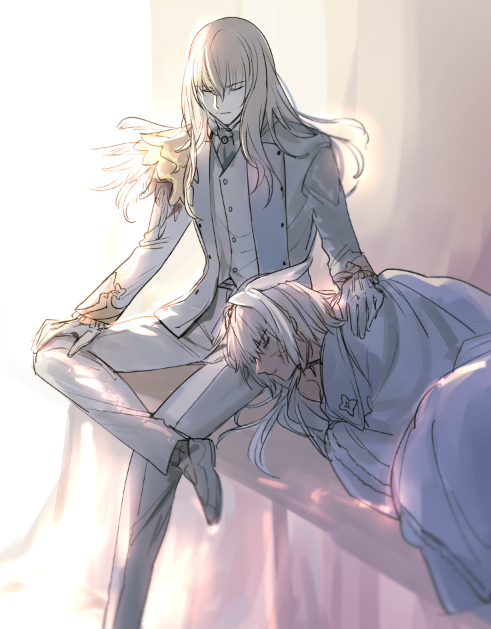 caenis and kirschtaria wodime (fate and 1 more) drawn by aki_(neyuki41028)