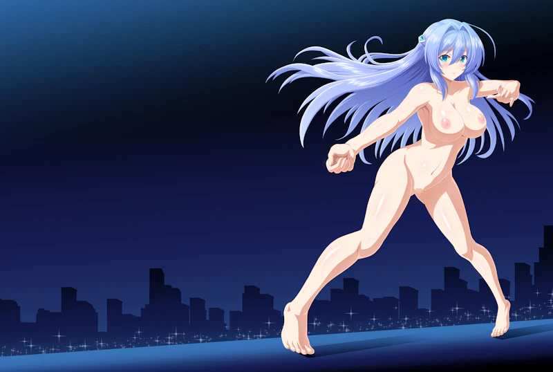katsuragi marina and exs-tia (kouyoku senki exs-tia) drawn by mucoro